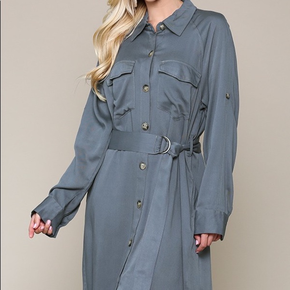 Gigio USA belted dress